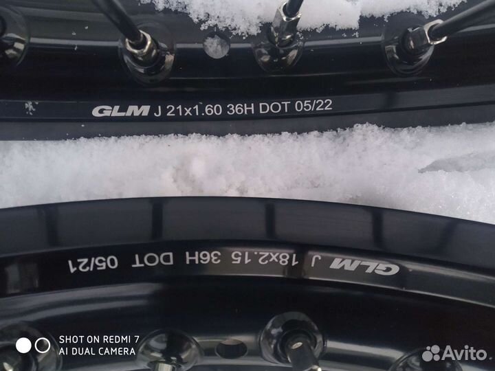 Комплект колёс кросс эндуро Yamaha