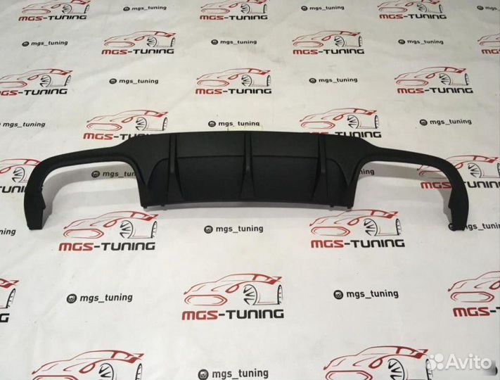 Mercedes С63 AMG диффузор