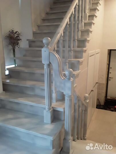 Изготовление и монтаж деревянных лестниц