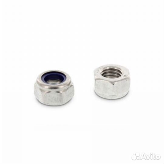 Гайка дин 985 А4-80 M 20 в упак 20 шт шестигранная