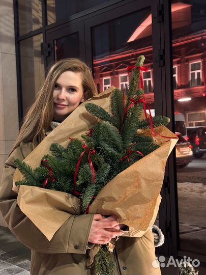 Ель букет из нобилиса