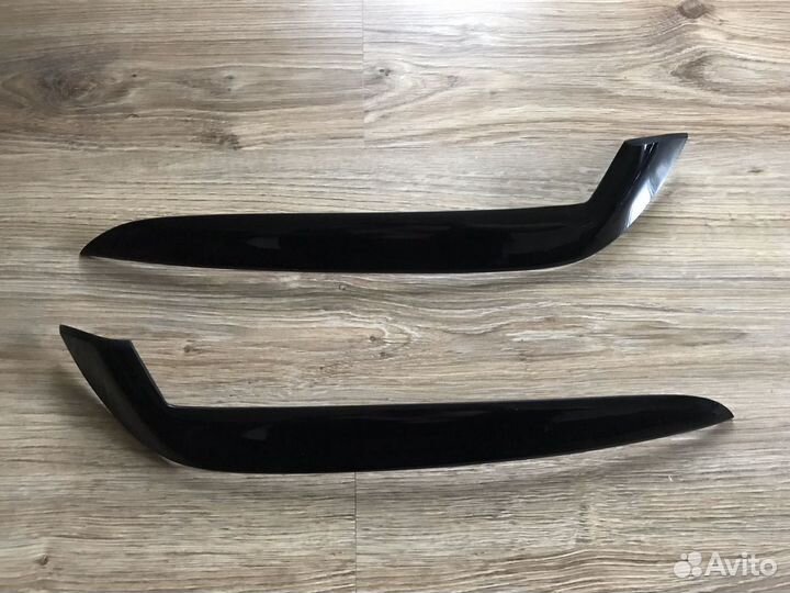 Накладки на фары Bmw X3 e83 оргстекло