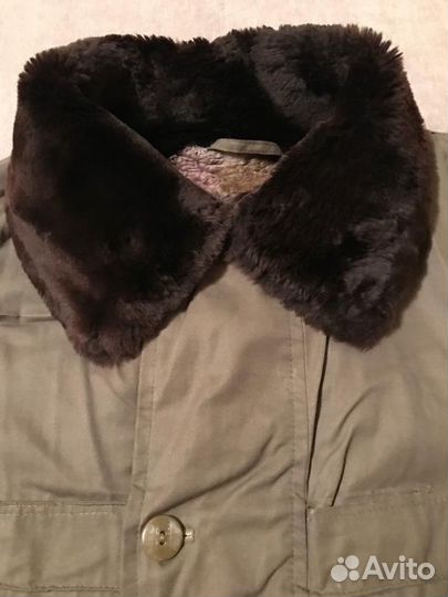Куртка зимняя с натуральным овечьим мехом