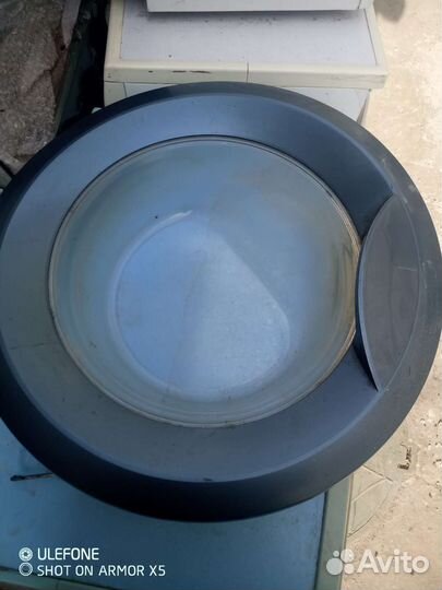 Дверца люка стиральной машины haier