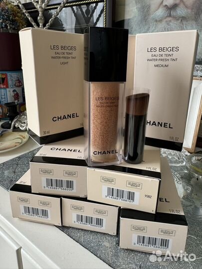 Chanel les beiges флюид новые