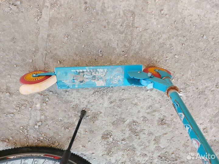 Самокат детский трехколесный бу