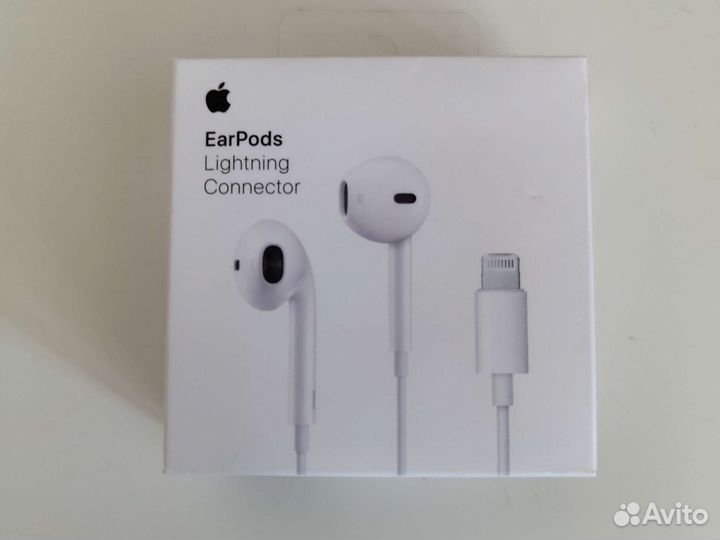 Наушники apple earpods lightning