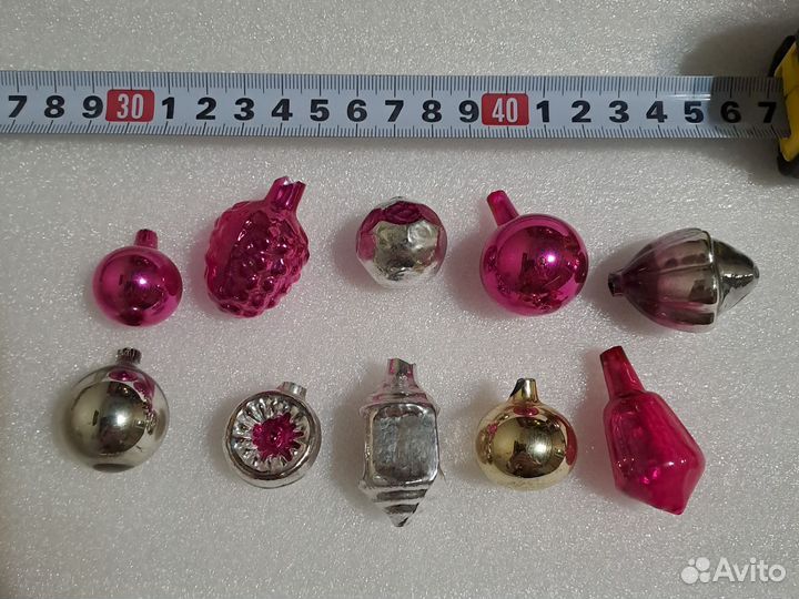 Ёлочные игрушки СССР. Мини
