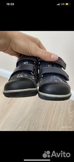 Ботинки демисезонные для девочки 20 размер