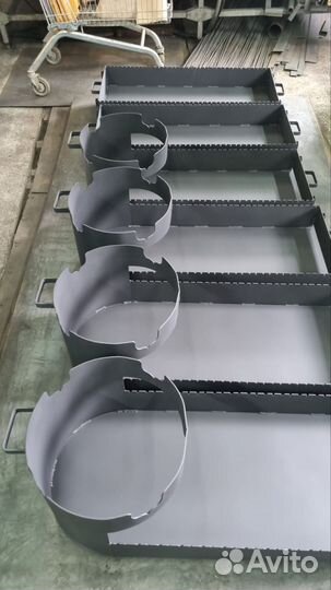 Мангал очаг 3 мм разобрать