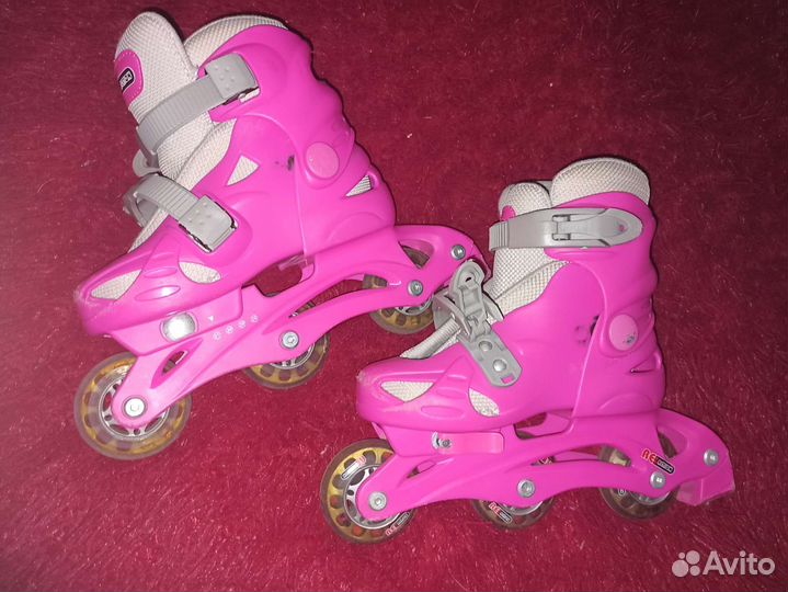 Роликовые коньки детские раздвижные