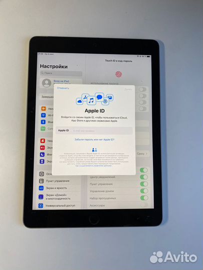 iPad 5-th 32gb sim,wi-fi Ростест