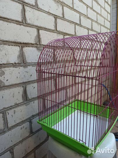 Клетка для волнистого попугая б.у
