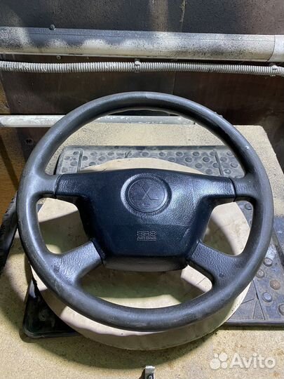 Митсубиси лансер 9.Руль с подушкой запчасти