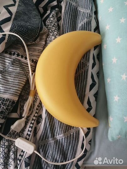 Детский ночник IKEA светильник луна