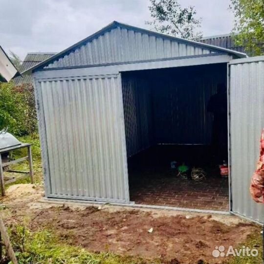 Гараж металлический