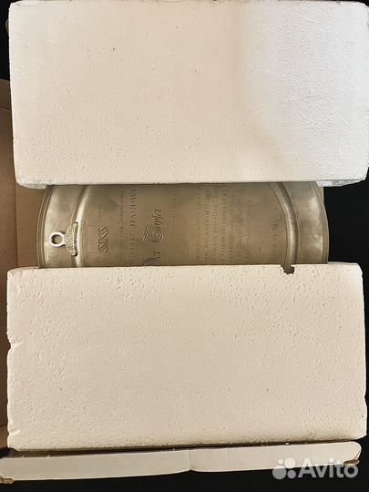 Коллекционная тарелка Zinn 1989 г. Германия