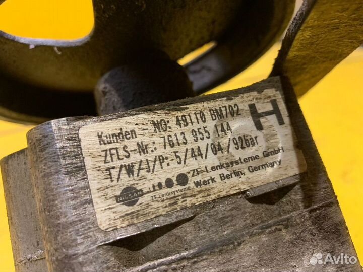 Насос гур Nissan Almera N16 2002-2006