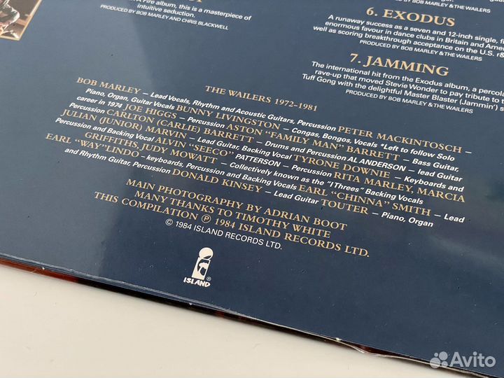 Bob Marley - Legend (Новый винил)