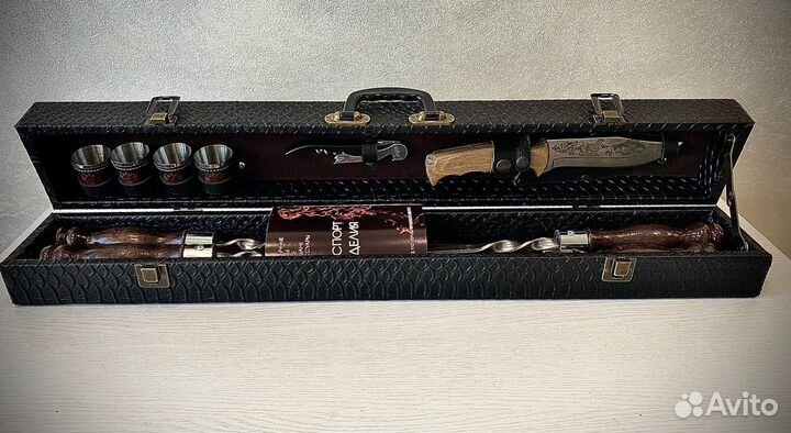 Шашлычный набор в кейсе