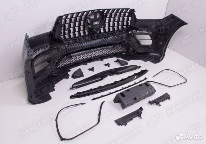 Бампер передний 63 AMG Mercedes GLE Coupe 167