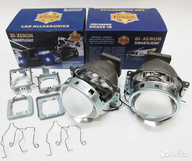 Биксеноновые линзы Hella Koito