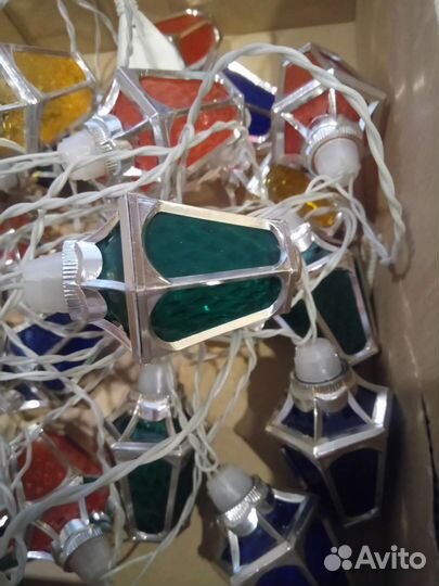 Елочная гирлянда СССР 