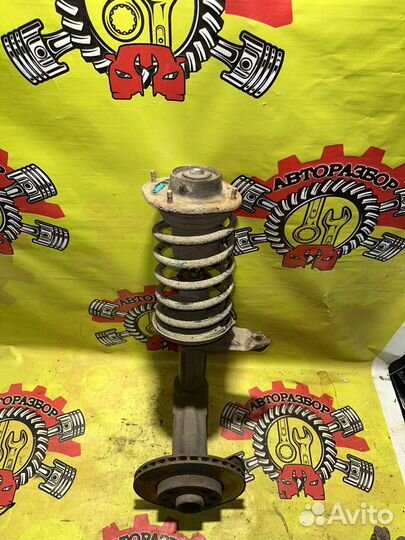 Стойка передняя левая в сборе Chevrolet Lanos