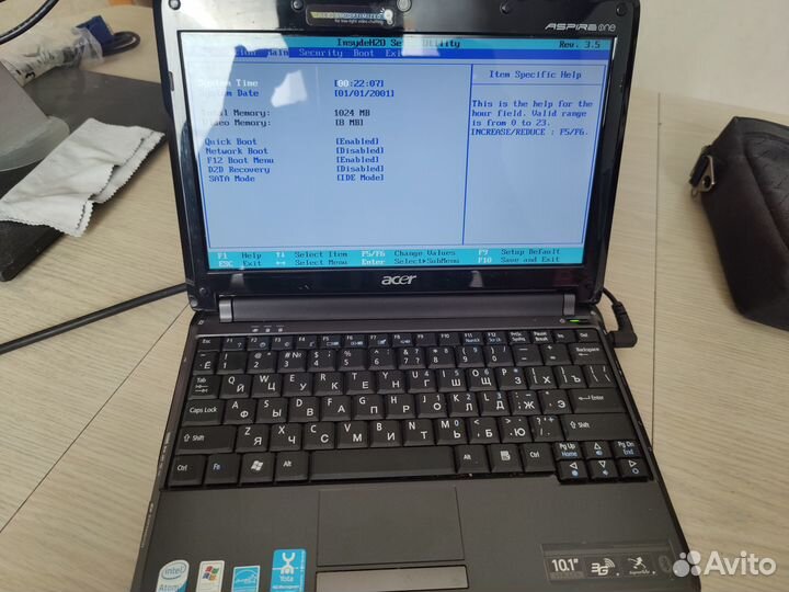 Нэтбук Acer Aspire One AO531h-0Bk