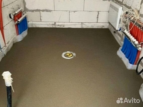 Полусухая стяжка пола