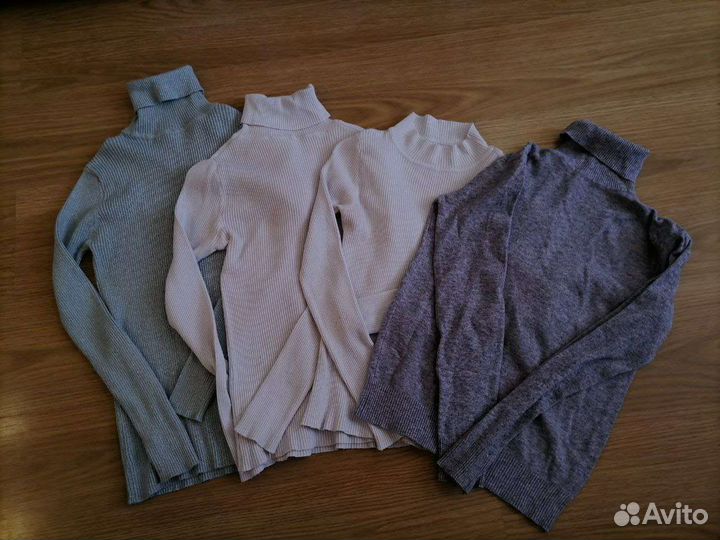 Одежда 44-46р, водолазки, джинсы, толстовка