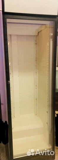 Холодильник пенал со стеклом