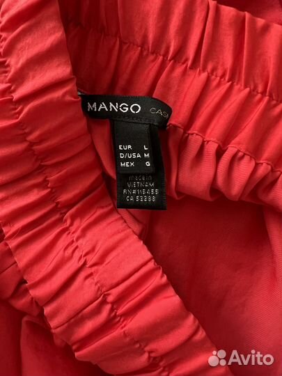 Атласная юбка Mango