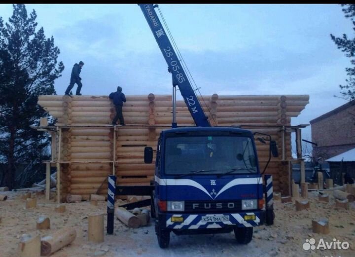 Аренда и услуги автокрана, 5 т, 18 м, с гуськом 6 м