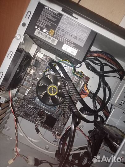 Материнская плата Gigabyte h410m h v3 + i5 10400