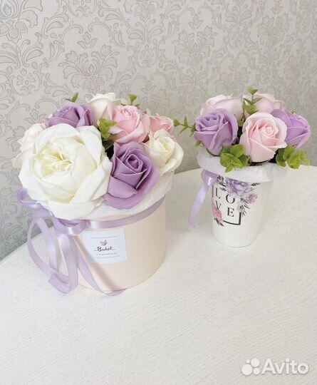 Букет из мыла на 8 марта