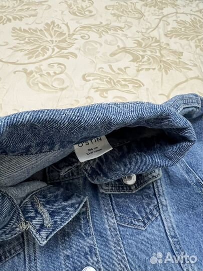 Джинсовая куртка для девочки 146 Ostin