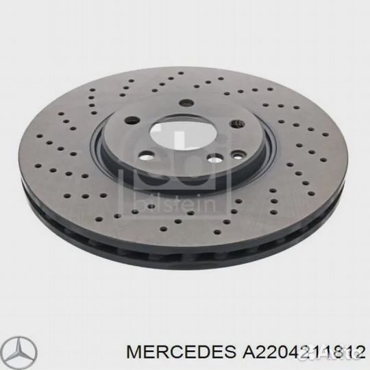 Тормозные диски Mercedes