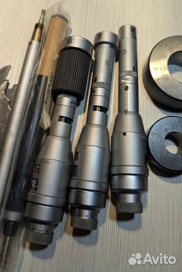 Набор Трехточечных нутромеров 15-30, 0.002, Tesa