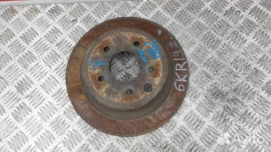 Диск тормозной задний nissan juke F15 (6KR19LR01)