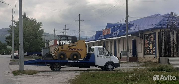 Услуги мини погрузчика