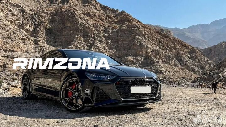 Литые диски RS7 2024 R19 et35.0 5x114.3 Черный