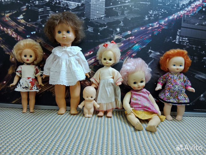 Куклы и пупсы СССР: Москва, Киев, Вильнюс, Горький