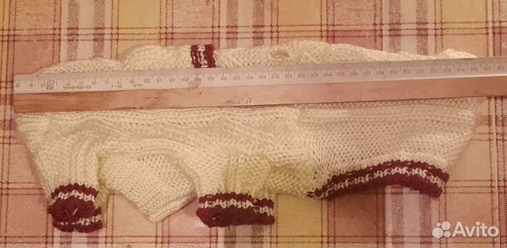 Комбинезон вязаный для собачки