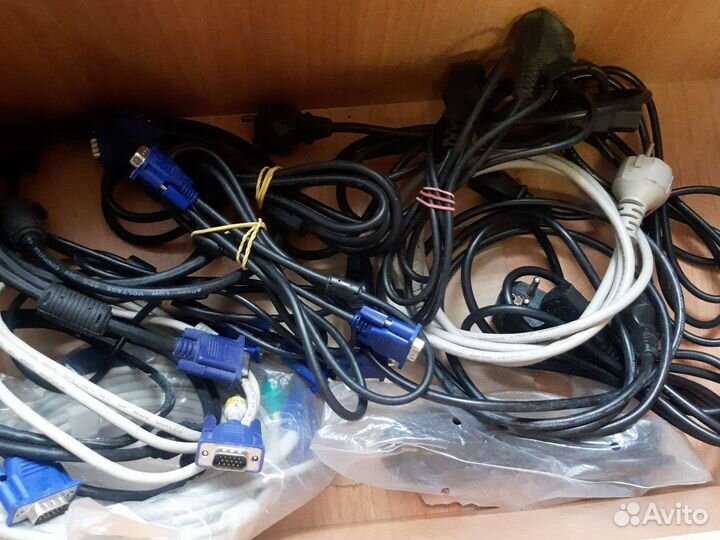Провода подключения принтера, компьютера