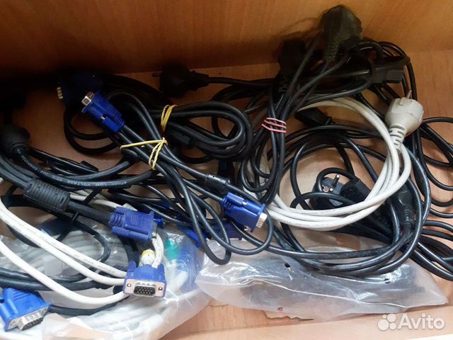 Провода подключения принтера, компьютера