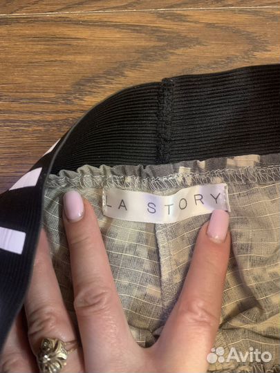 Стильные брюки карго в цвете милитари