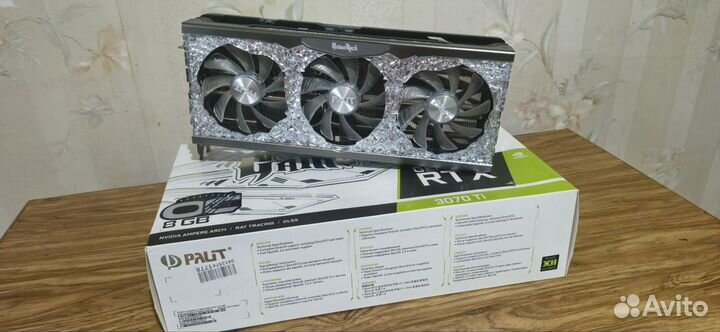 Видеокарта rtx 3070 ti gamerock OC