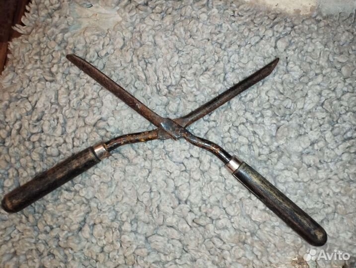 Щипцы для завивки волос старинные. СССР плойка