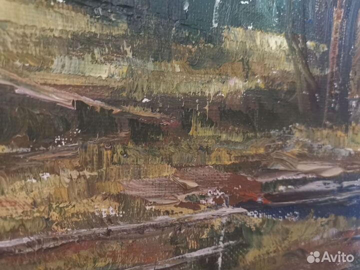 Картина маслом на холсте Макаренко В.Н. художник